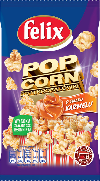 Попкорн FELIX КАРАМЕЛЬ для МХП 90 г